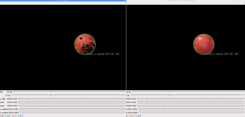 Side by side comparison