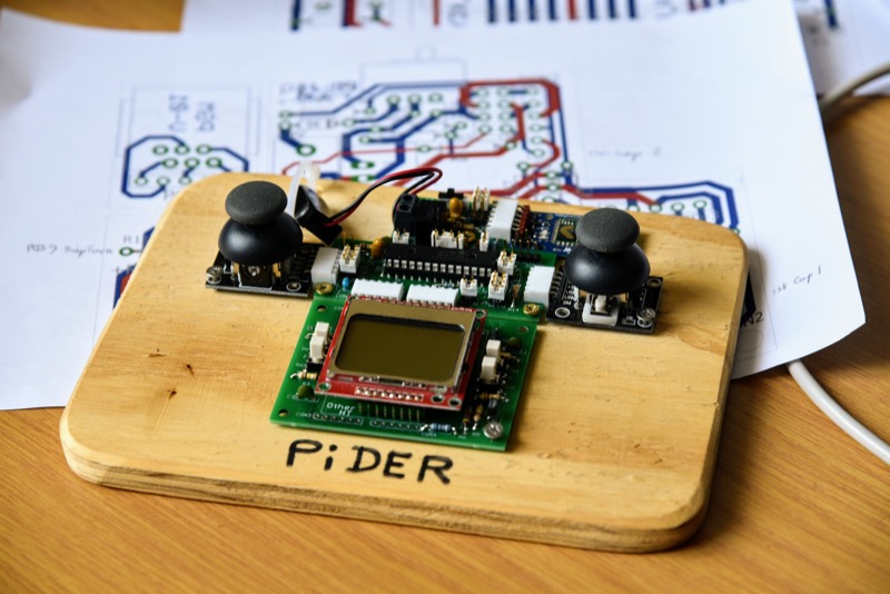 That neat custom controller got a special mention from none other than Dr. Lucy Rogers, for technical merit.