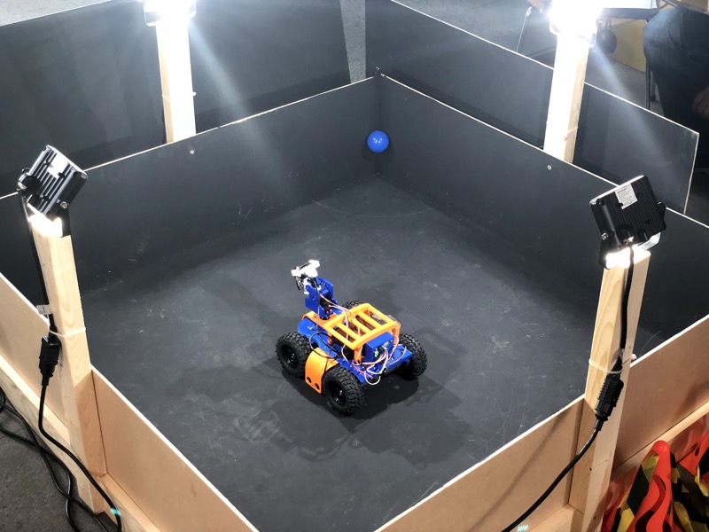 The bot failed completely by the end of the day. The pan/tilt mechanism just wouldn't work, had to abandon this one too âšī¸