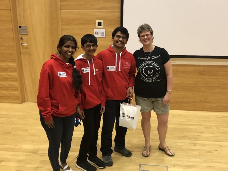 We finished tenth overall. With the famous Dr. Lucy Rogers đ