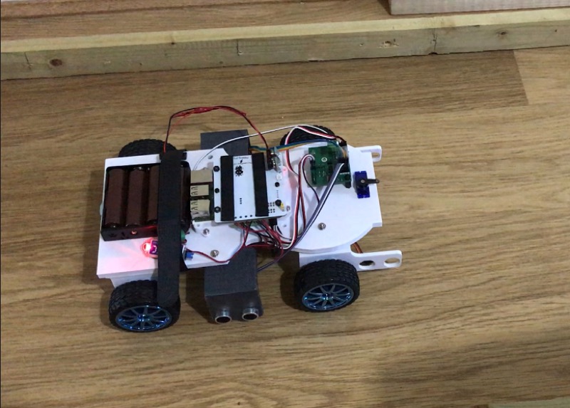 Pi-o-steer's new battery pack