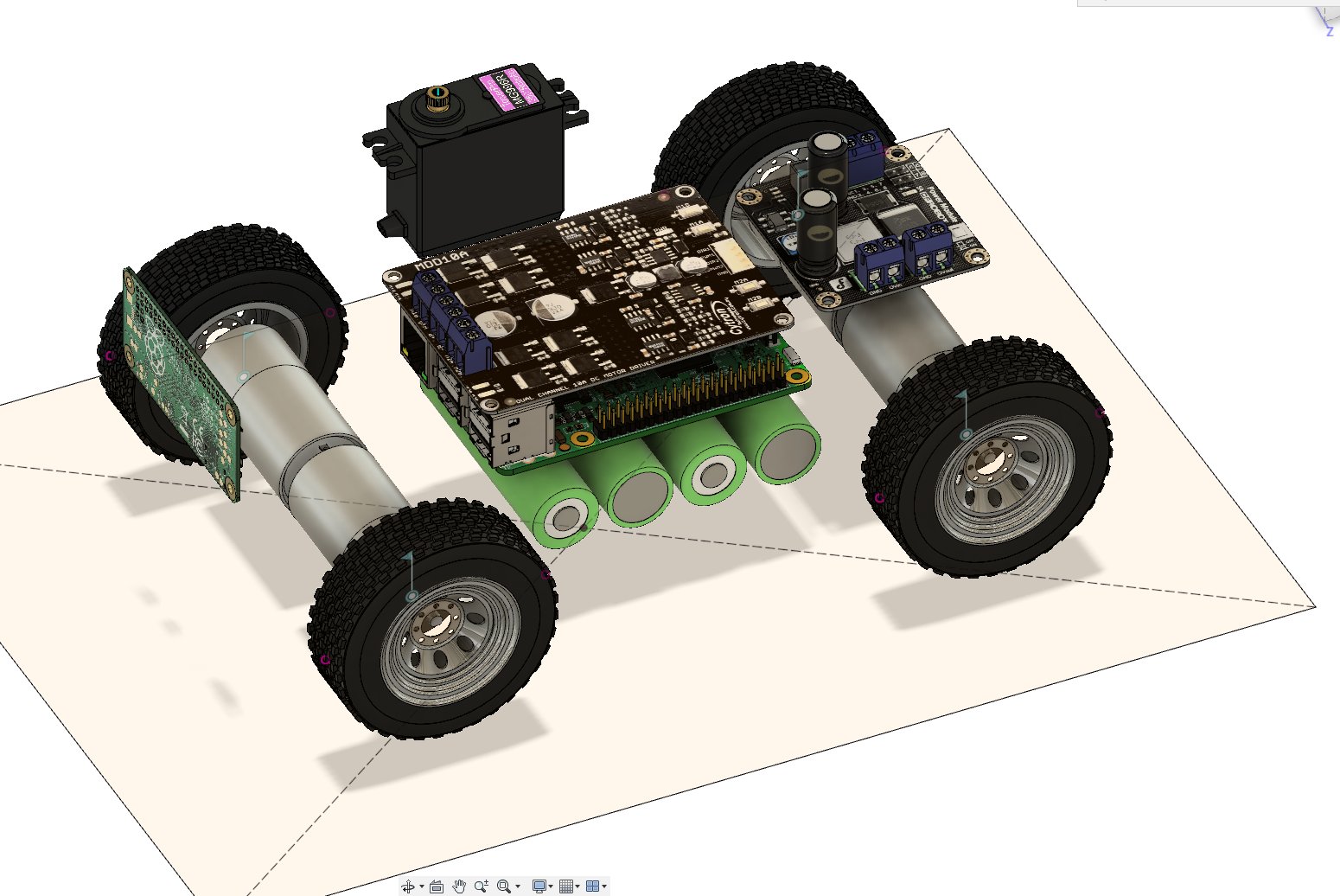 PiWars 2019 - Team Pi-o-steer's initial design