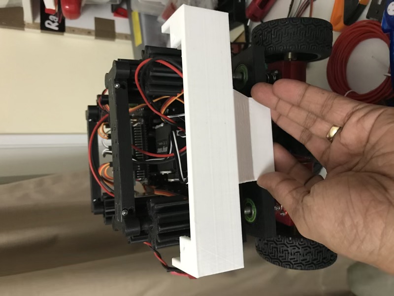 First part - Rear bottom of the bot