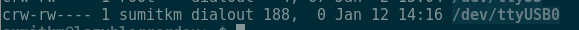 tty device name